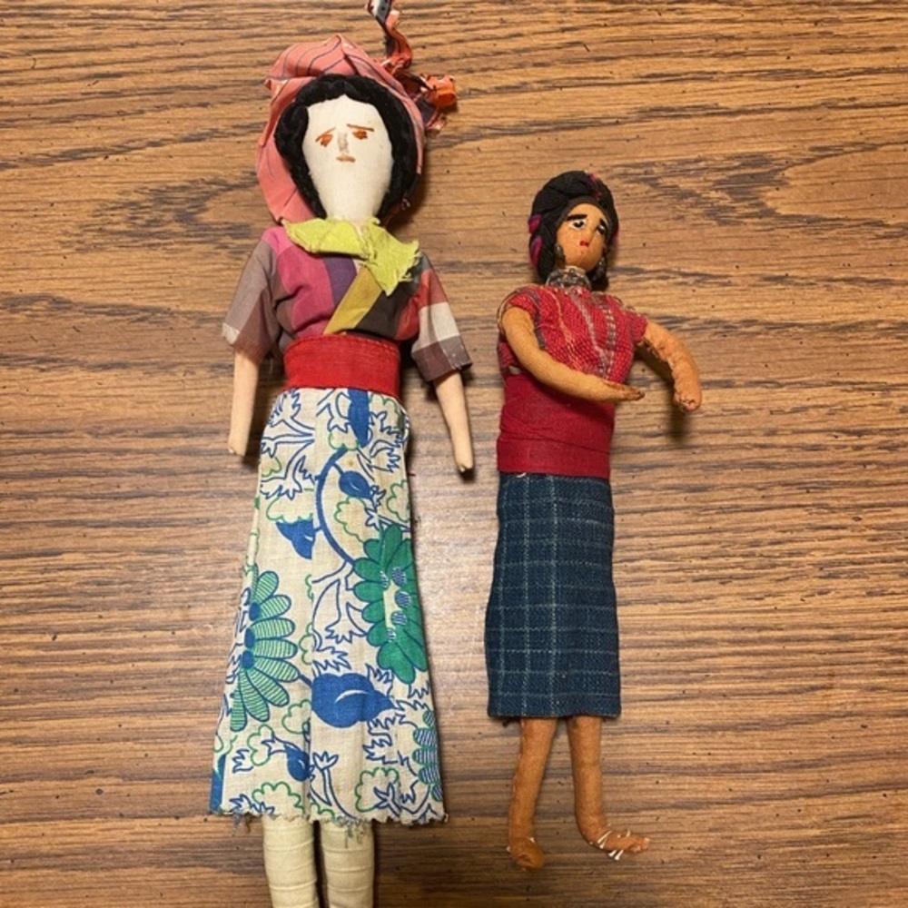 Handmade cloth dolls